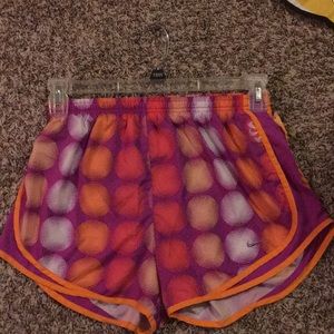 Multi Colored Nike Running Shorts